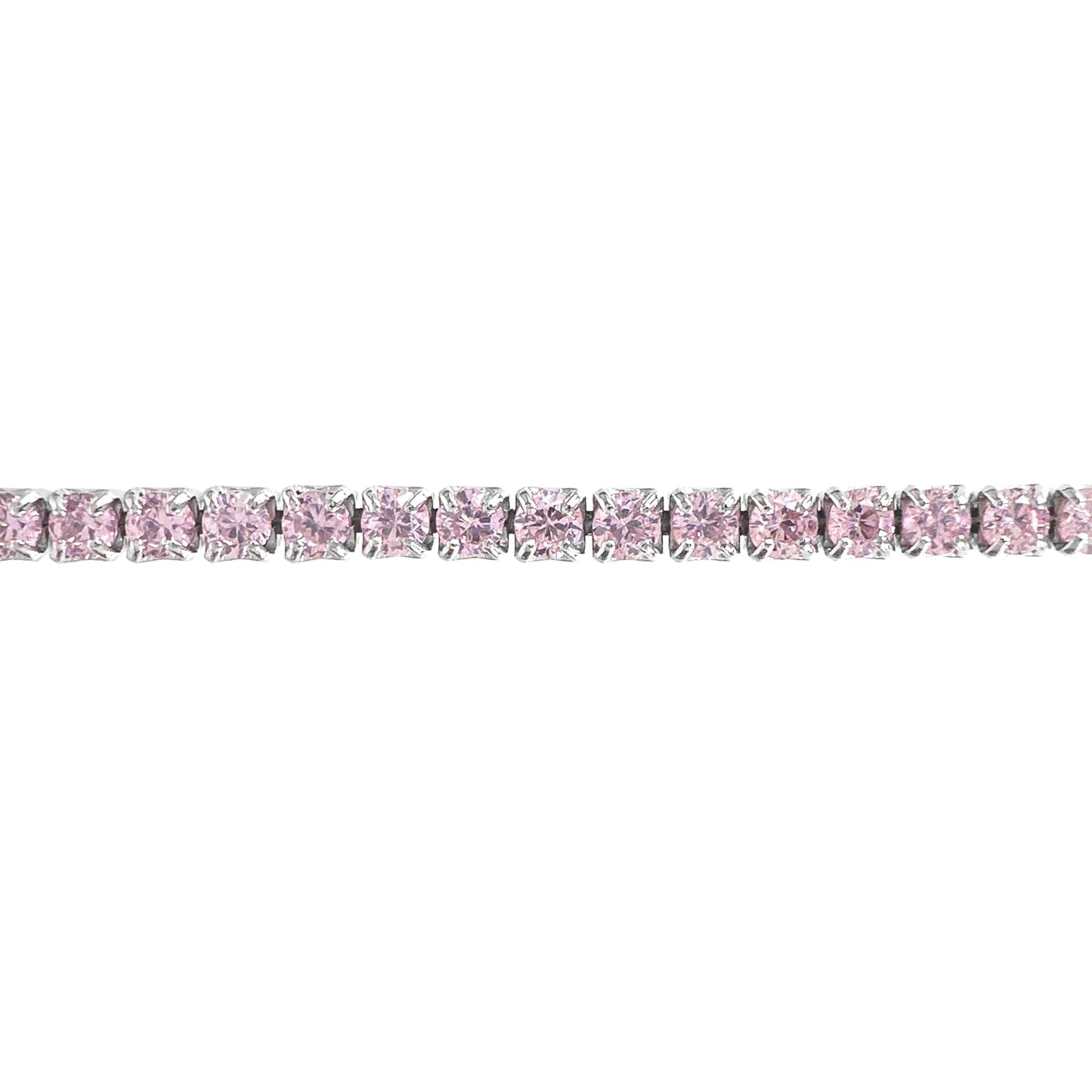 Pink Tennis Bracelet
