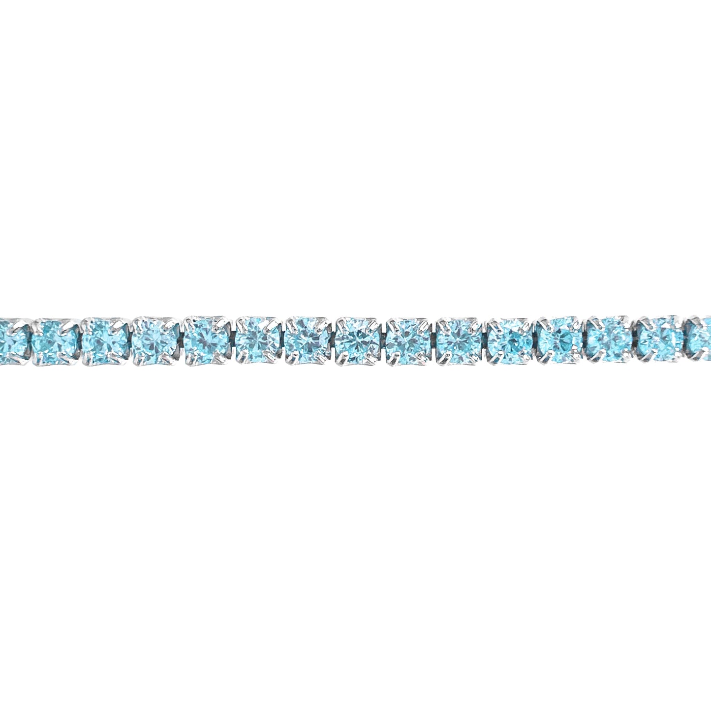 Blue Tennis Bracelet
