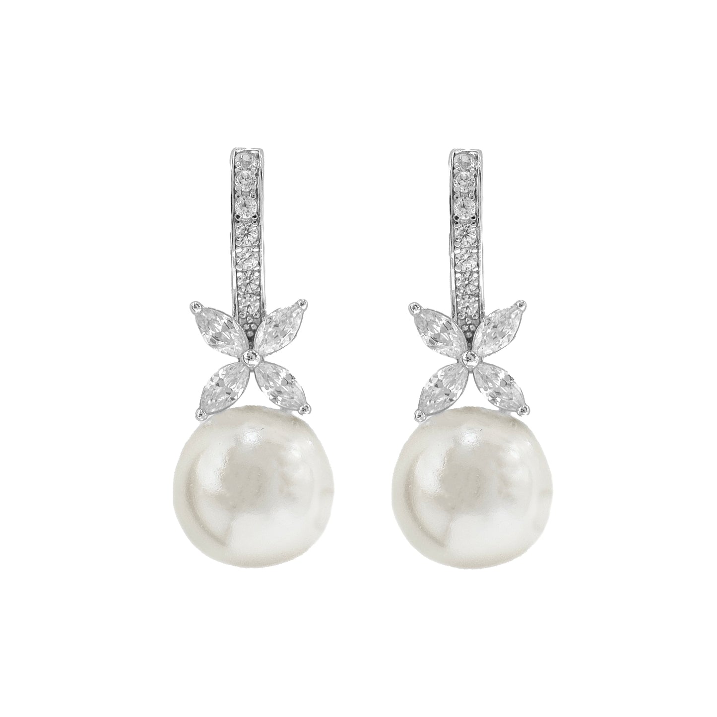 Pearl Marquise Earring