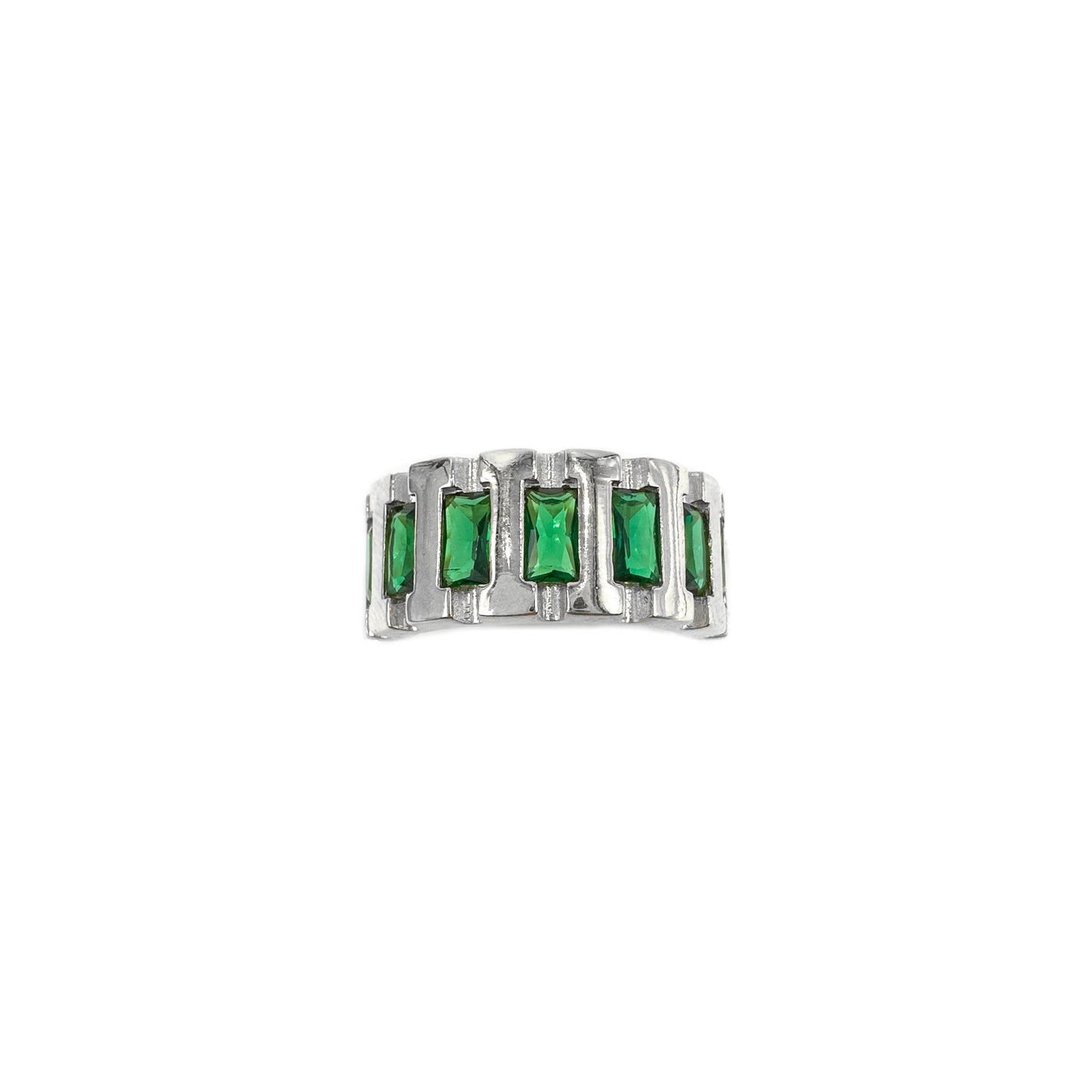 Green Stone Vintage Ring