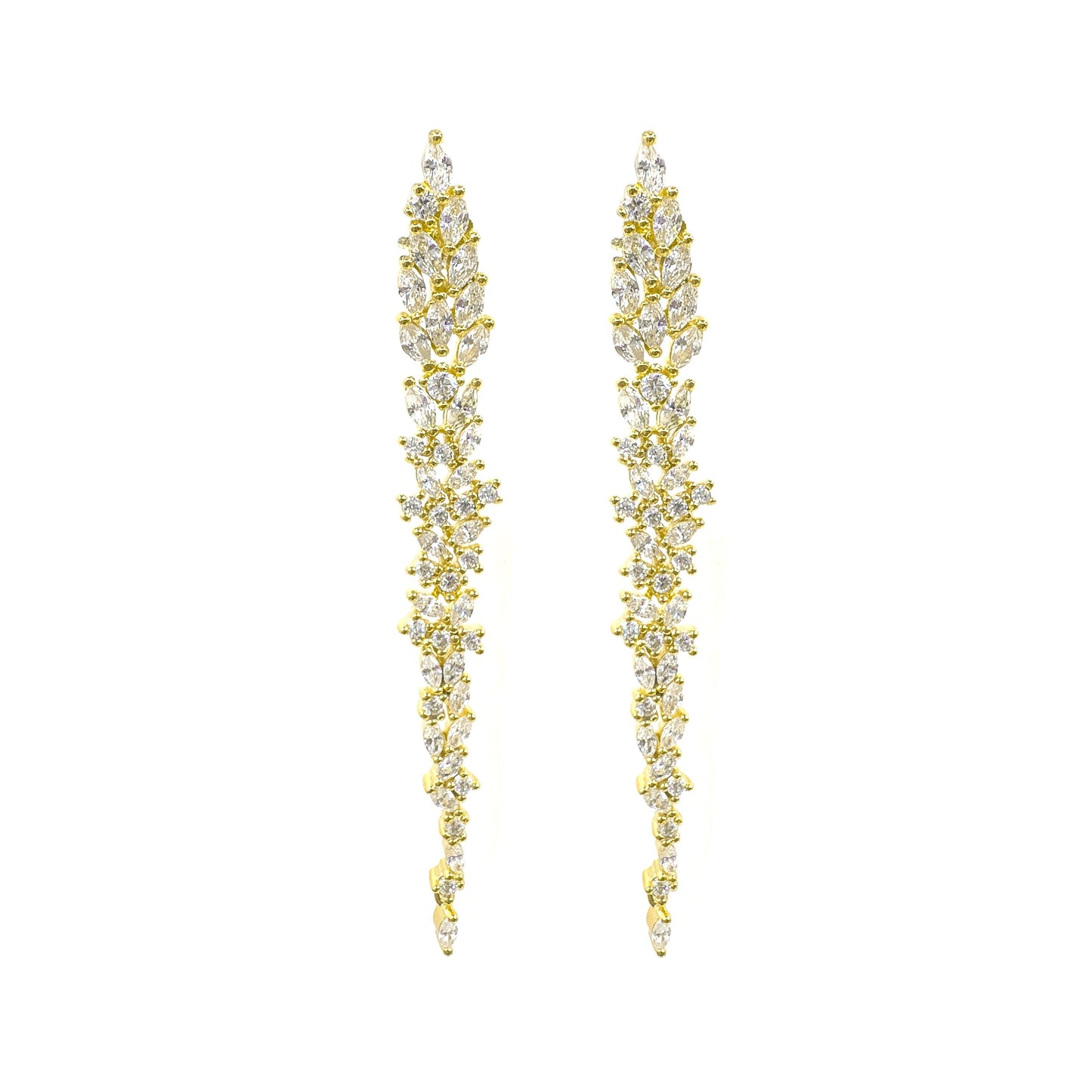 Dangling Flower Earrings
