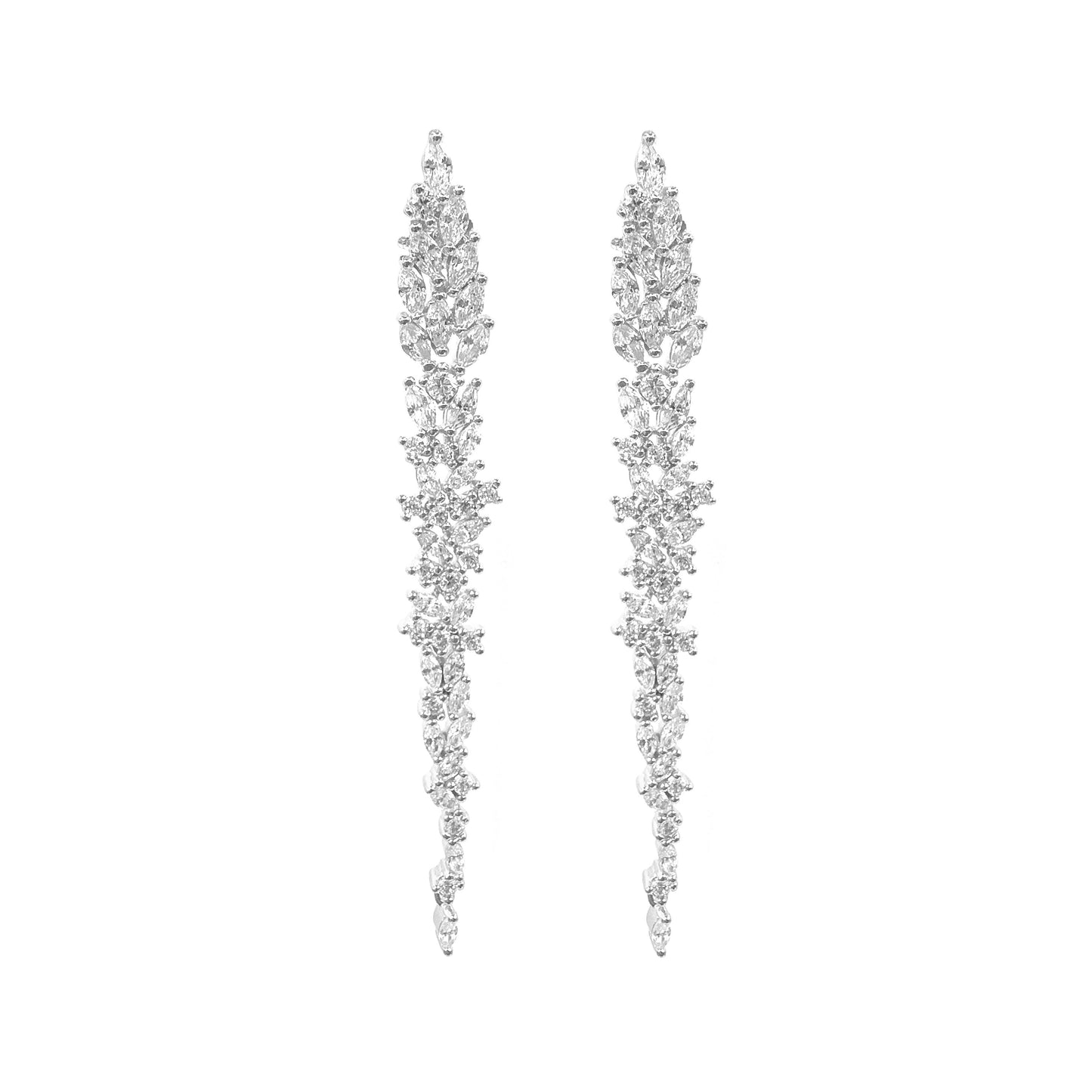 Dangling Flower Earrings