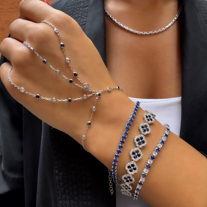 Chole Crystal Navy Stone Shahmaran