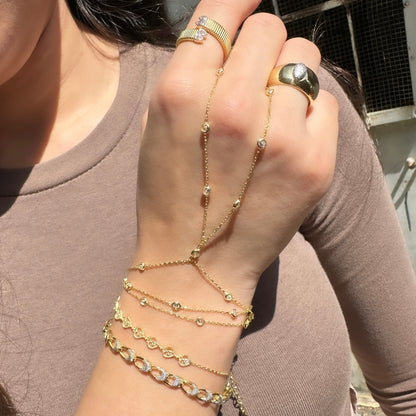 Stone Heart Bracelet