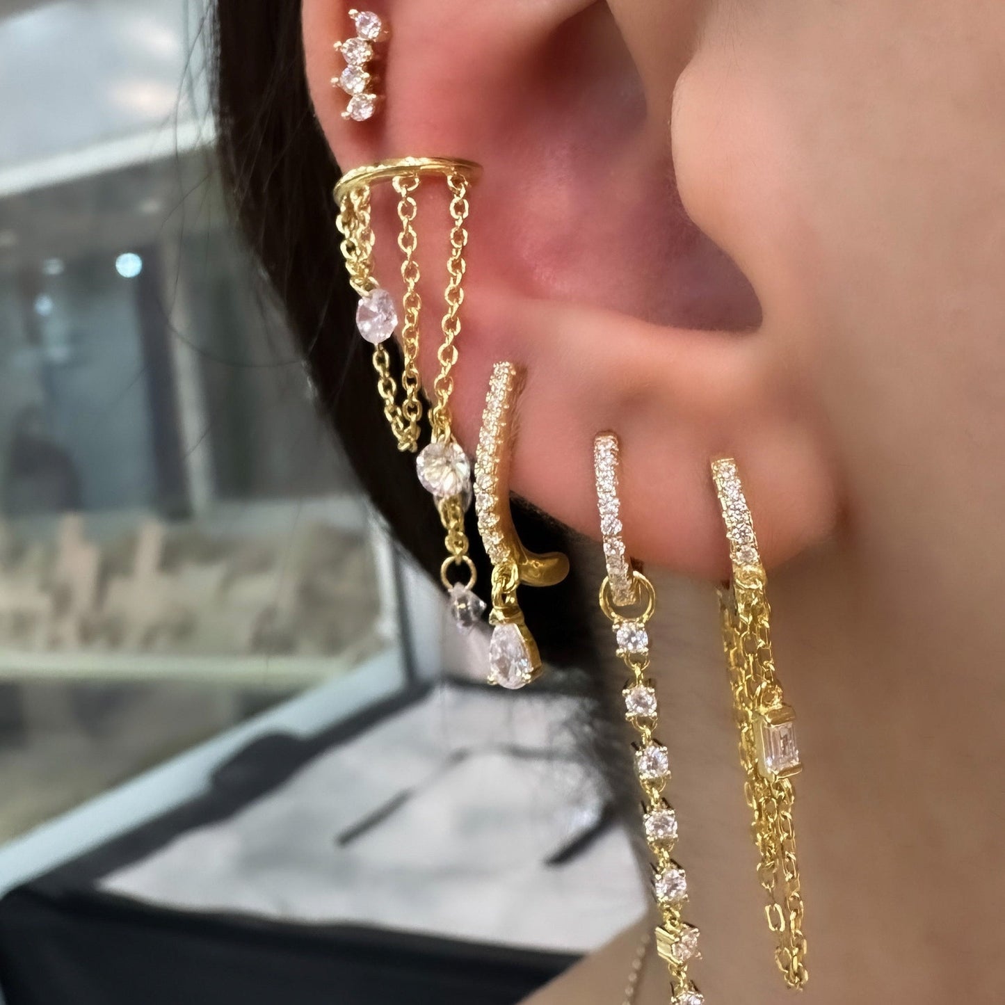 Chain Cartilage Earring