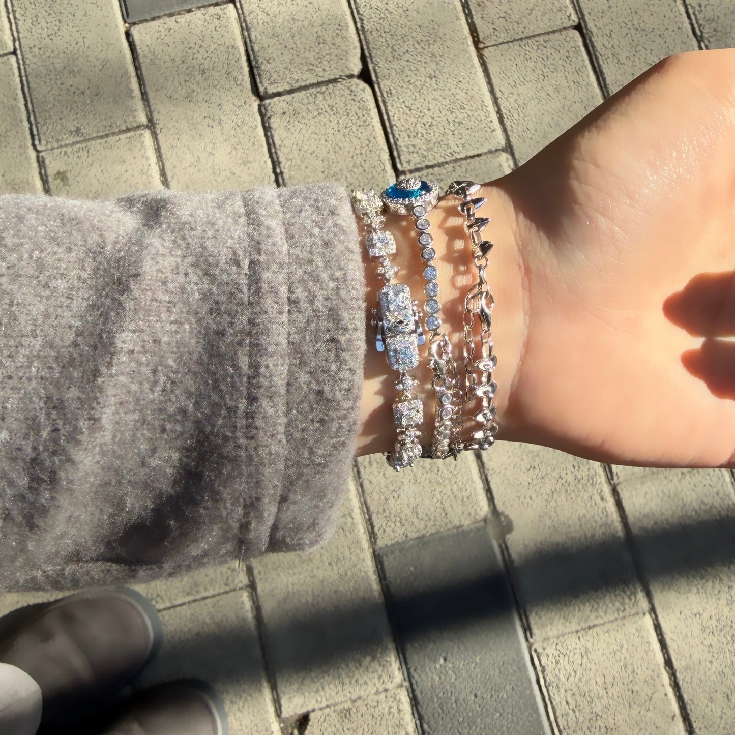 Five-piece Eye Bracelet