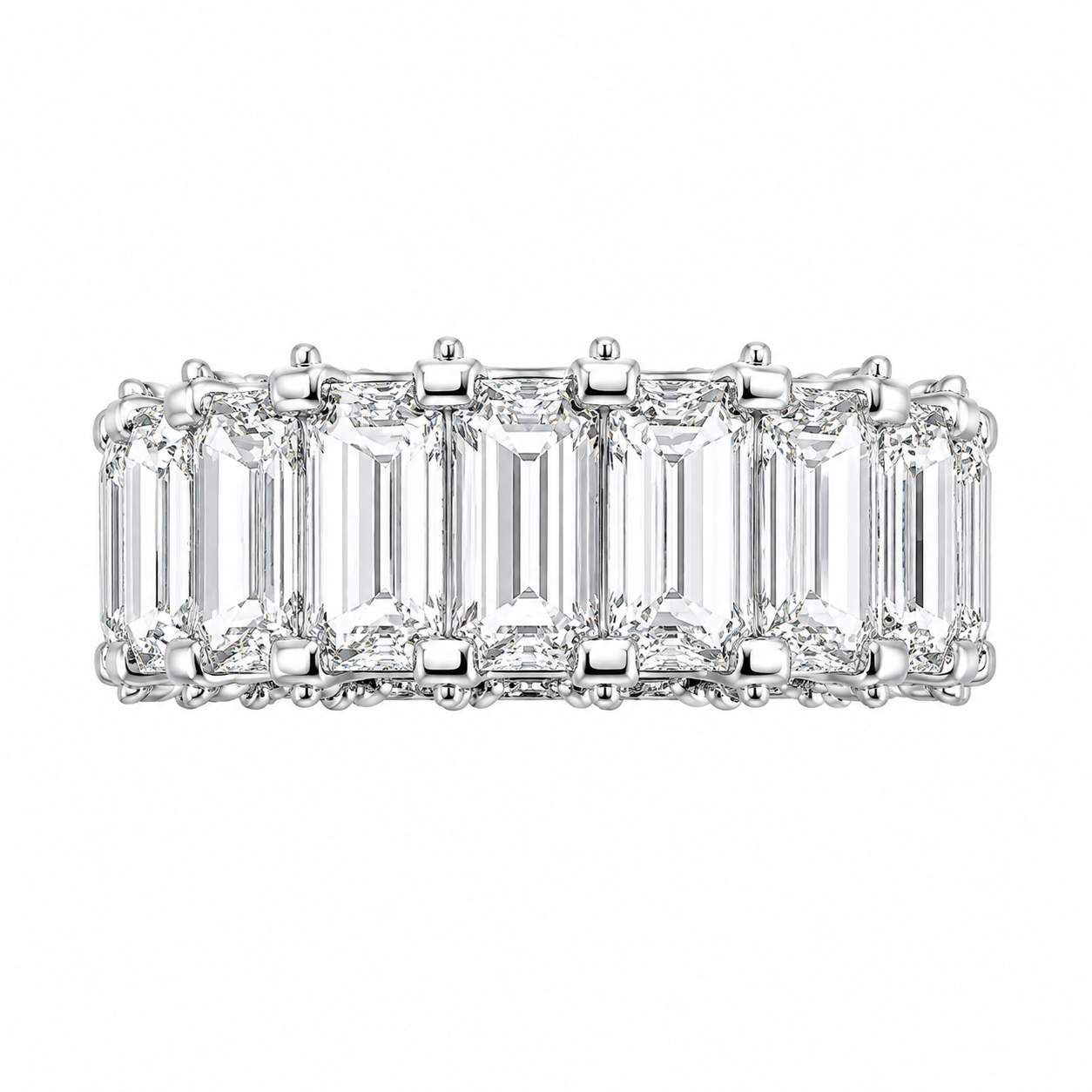 Baguette Full Circle Ring