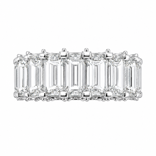 Baguette Full Circle Ring