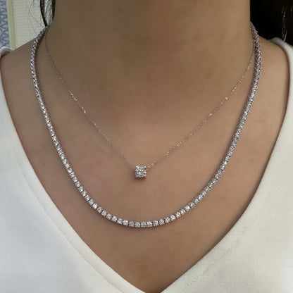 Two Carat Designer Teştaş Necklace