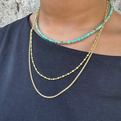 Turquoise Natural Stone Necklace
