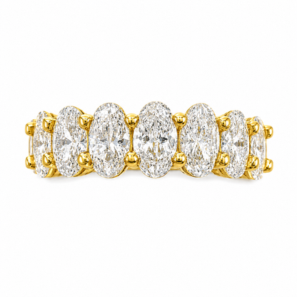 D-Color Oval Full Circle Ring