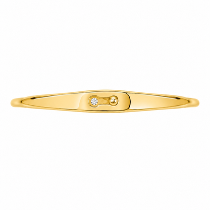 Wishbone Lock Bracelet