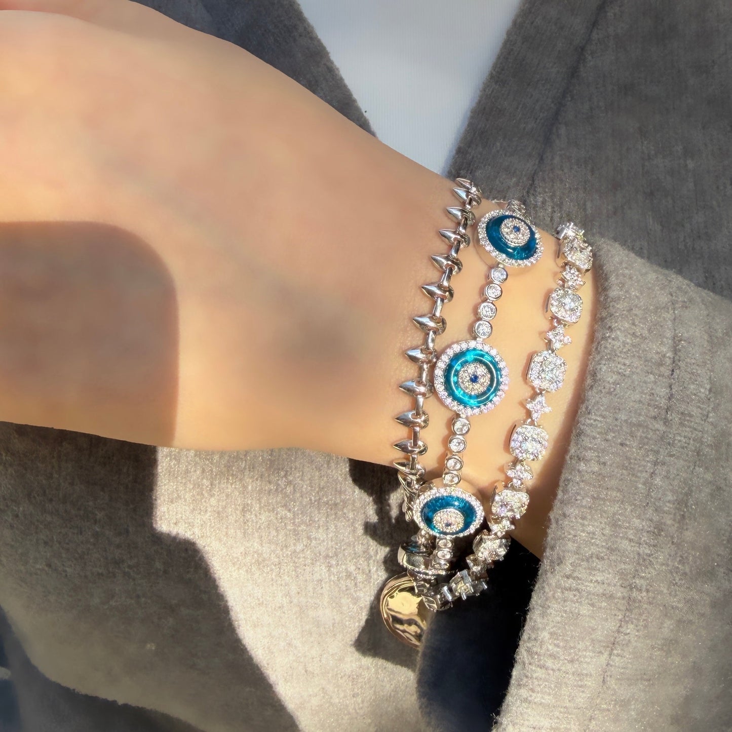 Five-piece Eye Bracelet