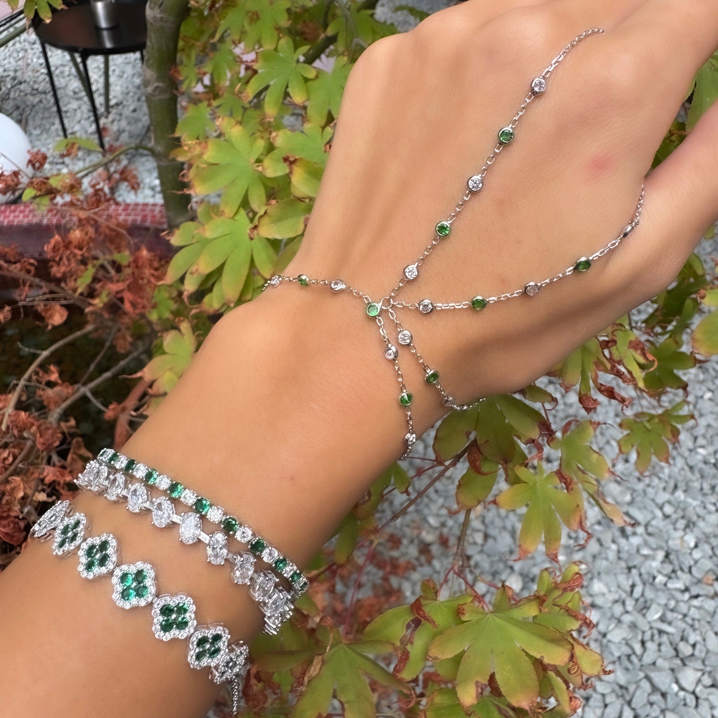 Chole Crystal Green Stone Shahmaran