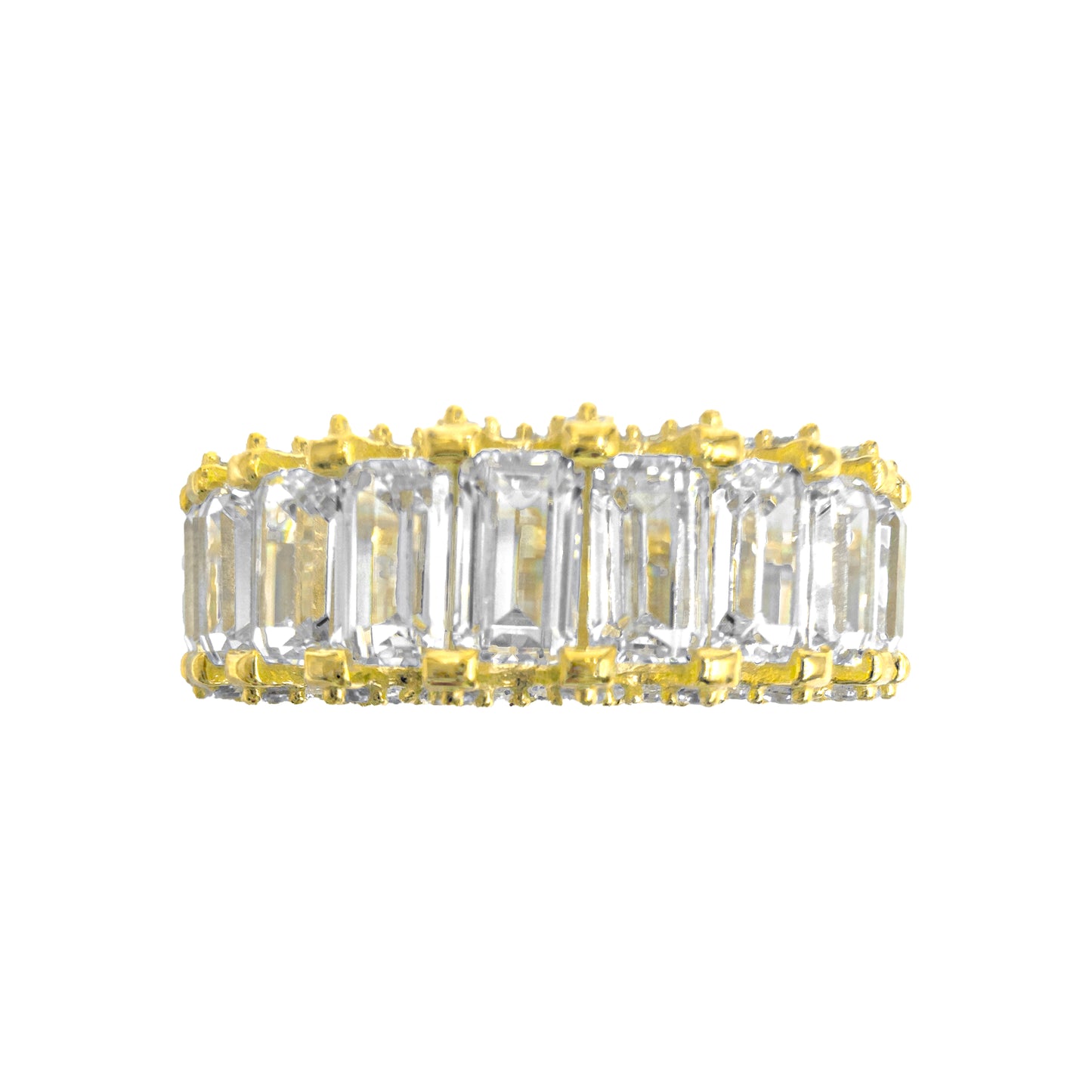 Baguette Full Circle Ring