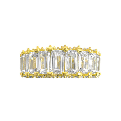 Baguette Full Circle Ring
