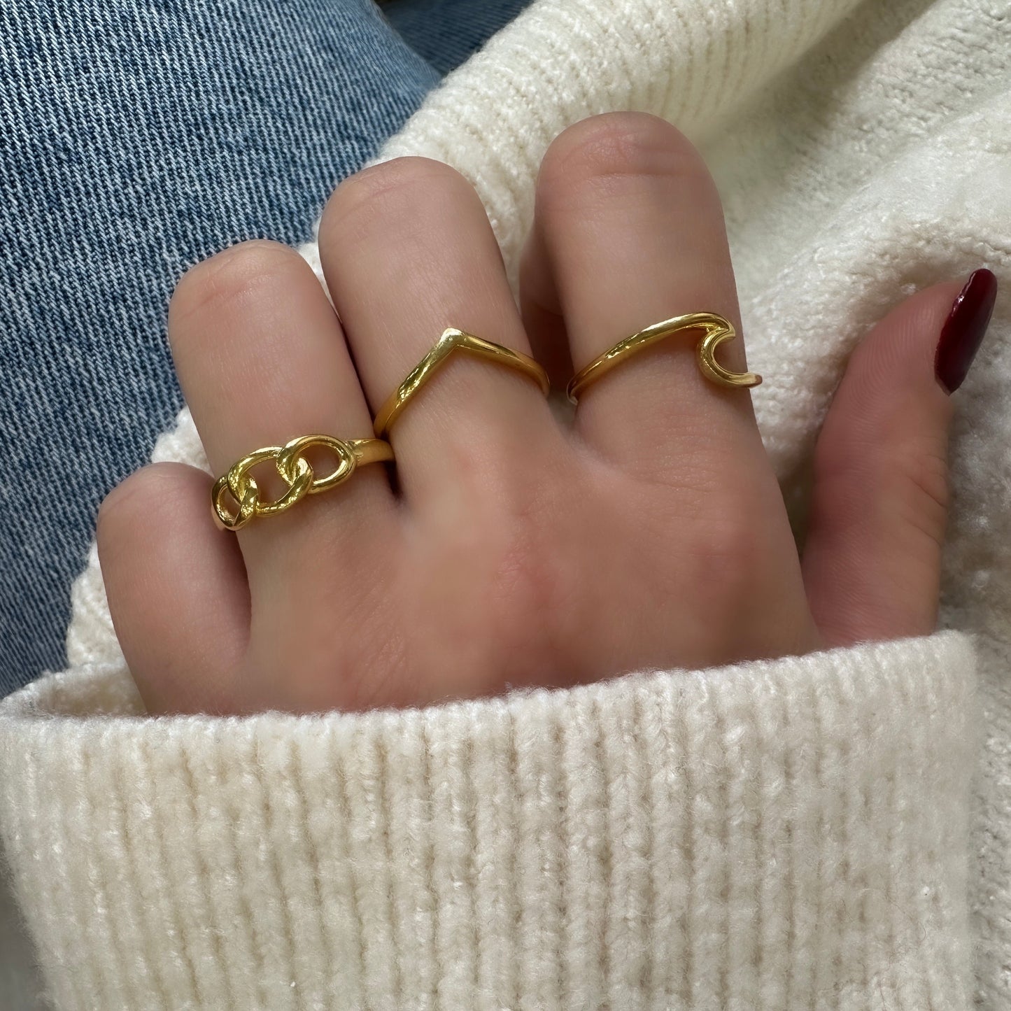 V Model Ring