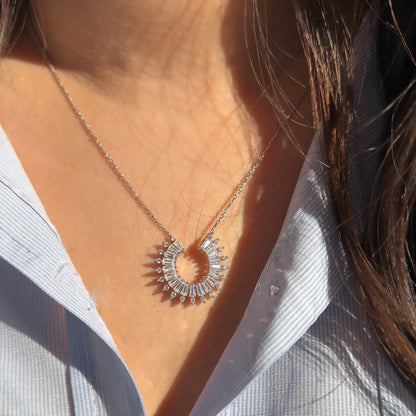 Trapeze Design Necklace