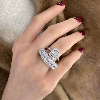 Baguette Solitaire Ring