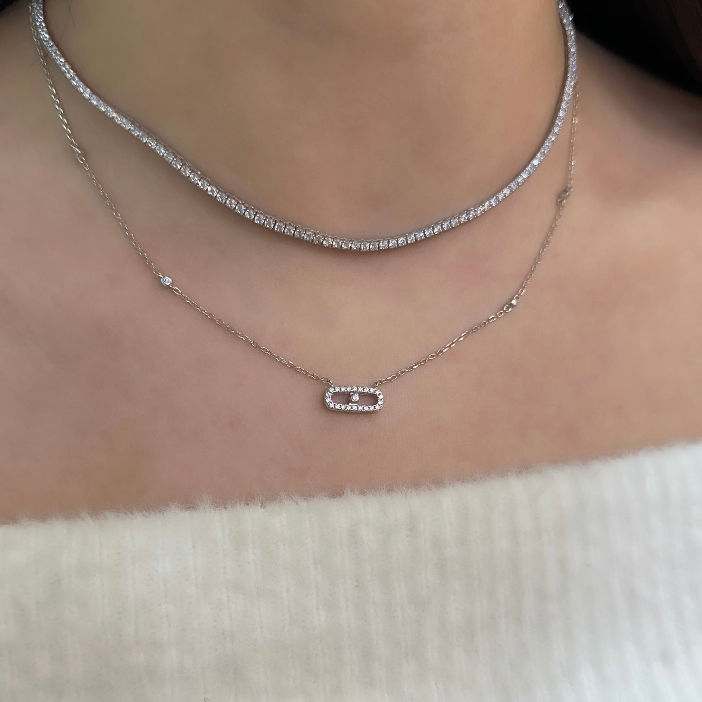 Single Small Size Mes Necklace