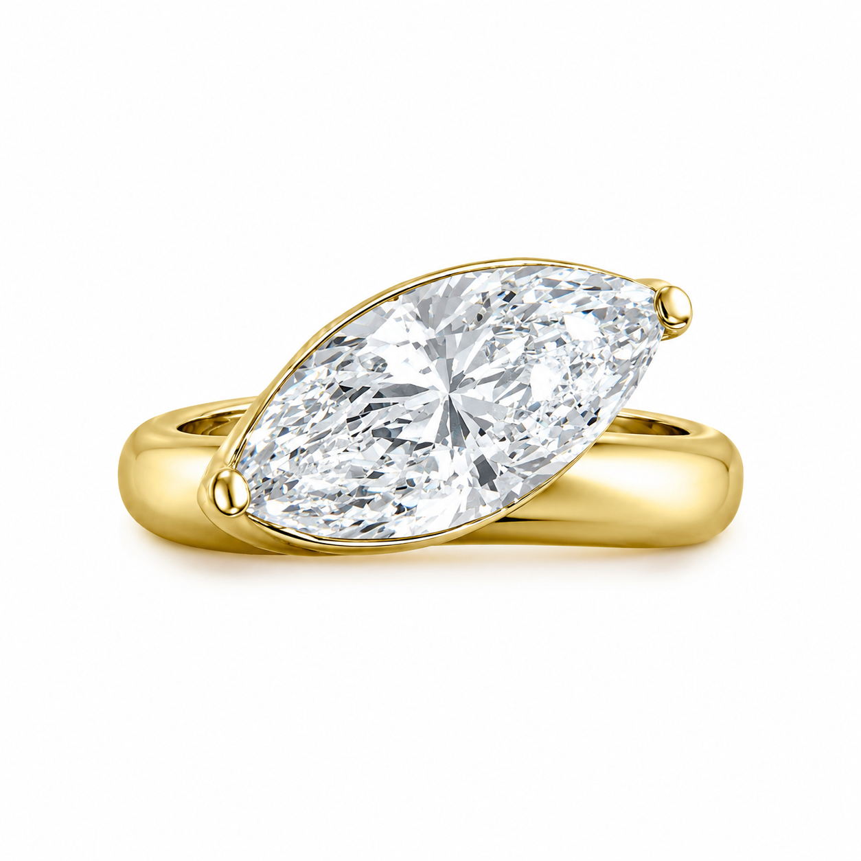 Jessica Marquise Stone Ring