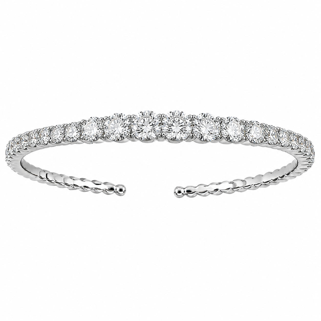 Oval Solitaire Model Bracelet
