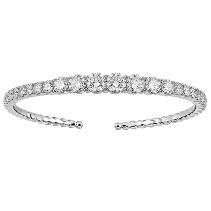 Oval Solitaire Model Bracelet