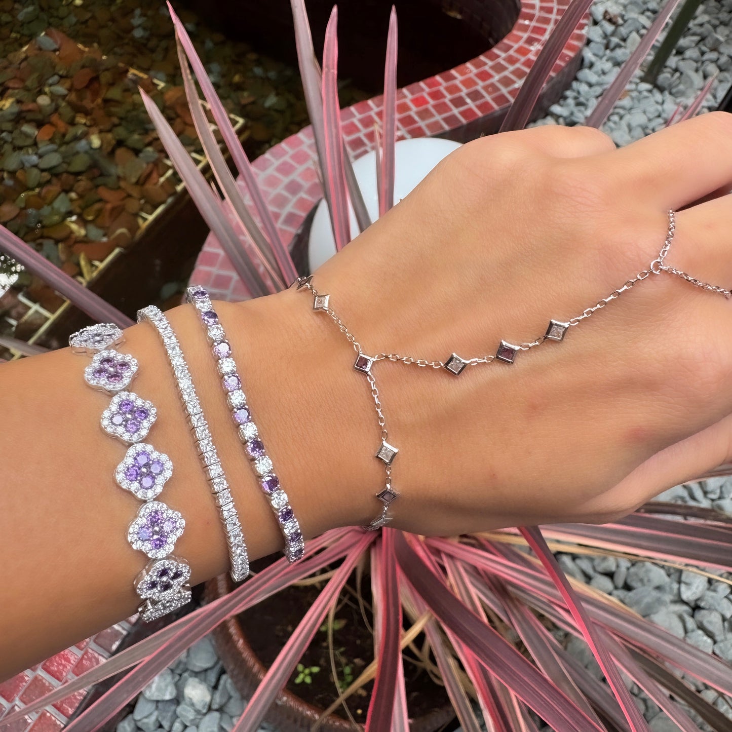 Chole Purple Stone Shahmaran