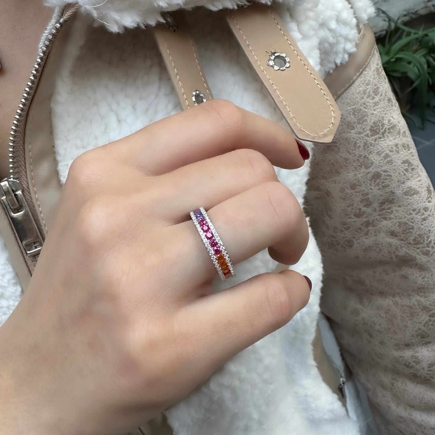 Colorful Stone Ring