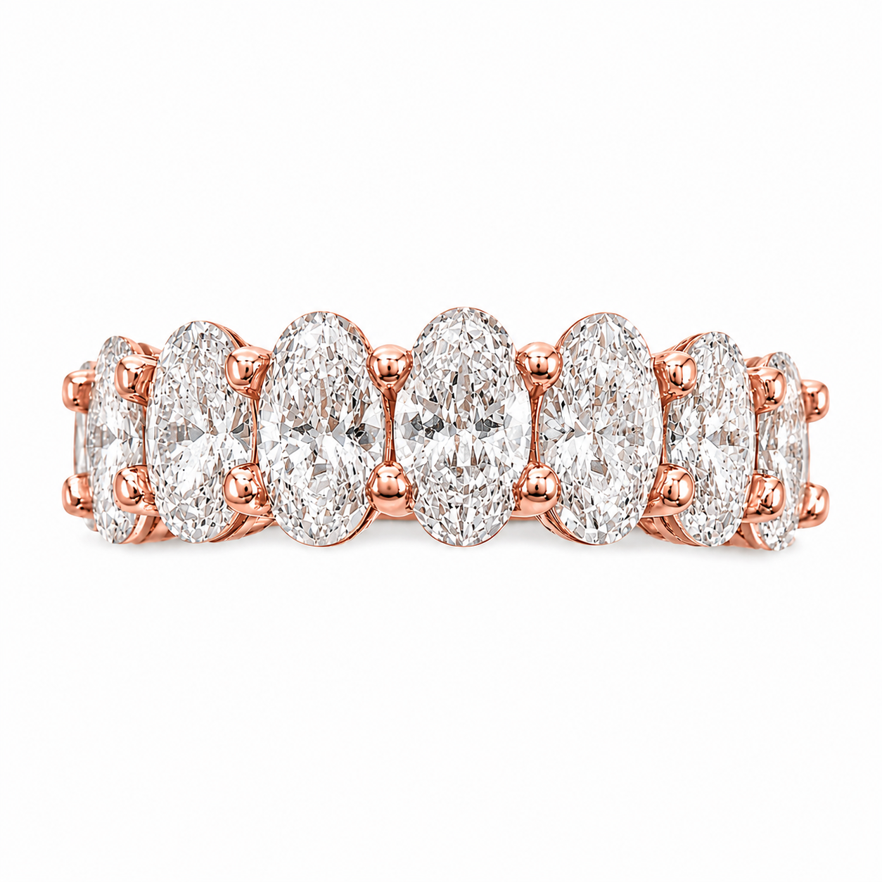 D-Color Oval Full Circle Ring
