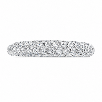 Two Rows of Full Circle Rings