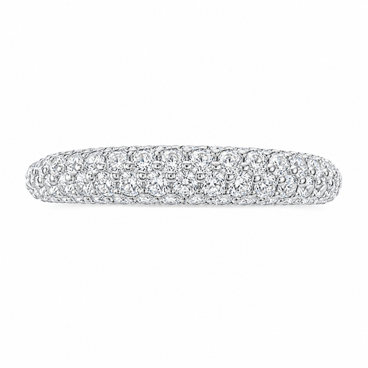 Two Rows of Full Circle Rings