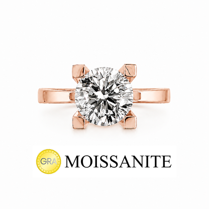 1.20 Carat Moissanite Solitaire Ring