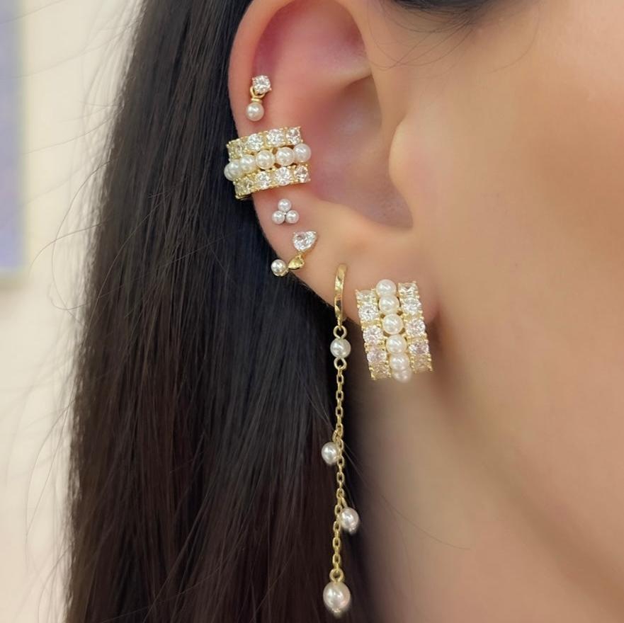 Pearl Vintage Cartilage Earring