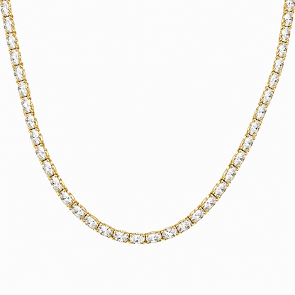 Oval Stone Waterway Necklace
