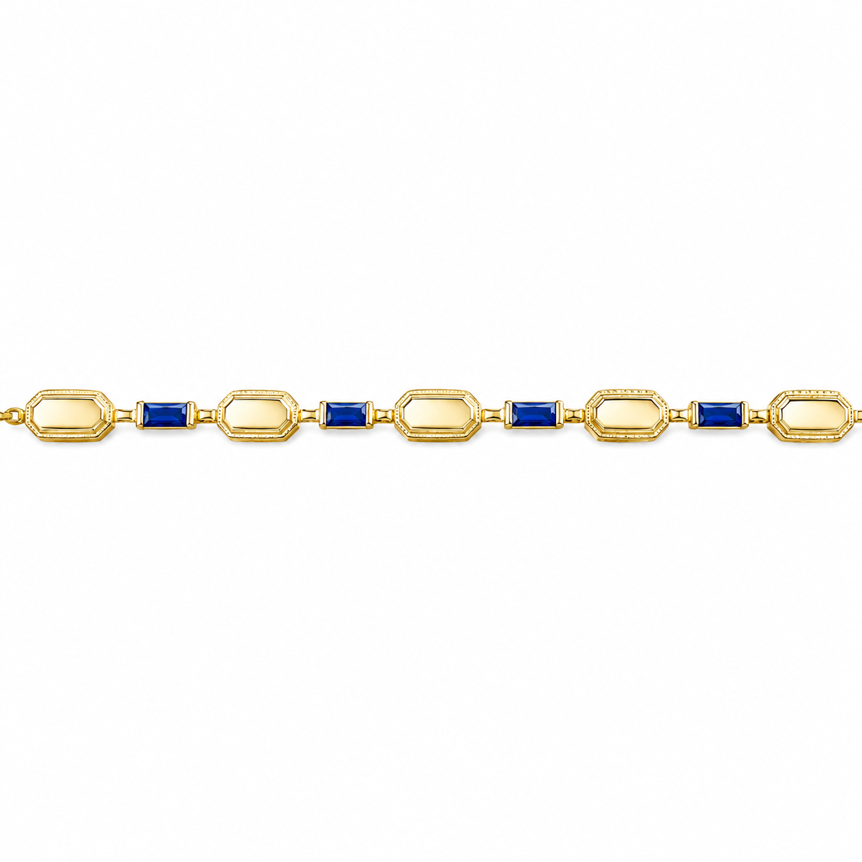 Colorful Square Stone Design Bracelet