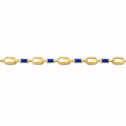 Colorful Square Stone Design Bracelet