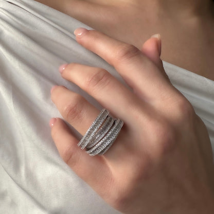 Diagonal Baguette Ring