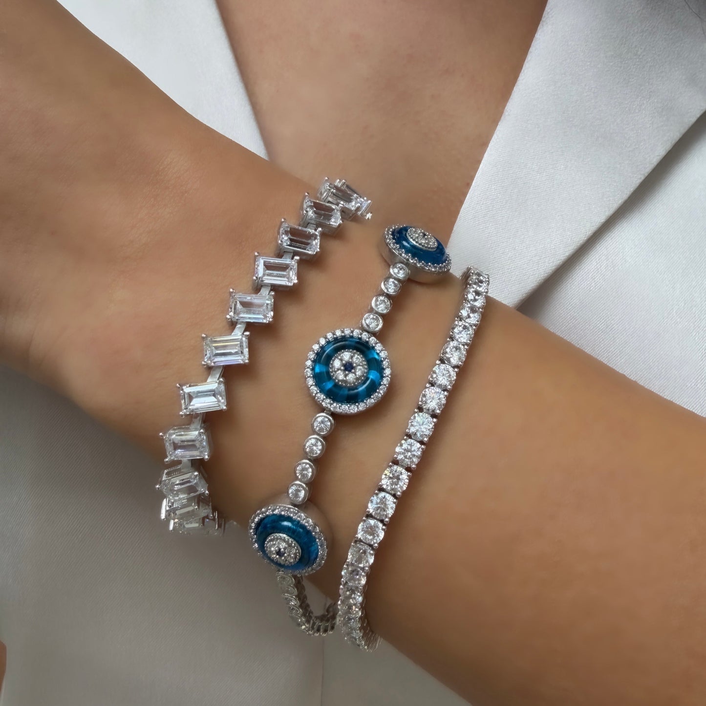 Triple Eye Bracelet