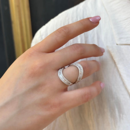 Baguette Mirror Ring