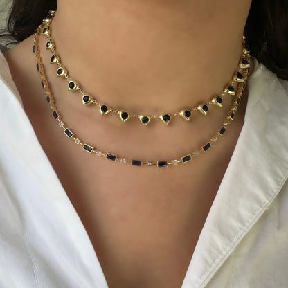 Colorful Stone Design Necklace