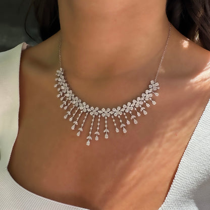 Flower Model Hanging Stone Night Set