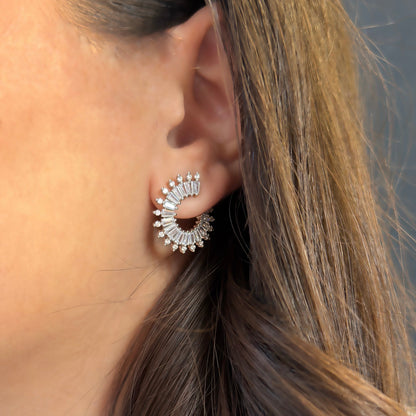 Trapez Design Earring