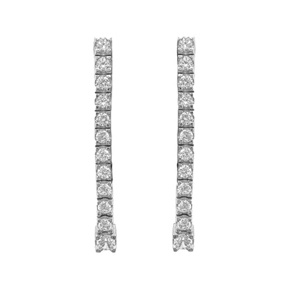 One Line Tennis Earring