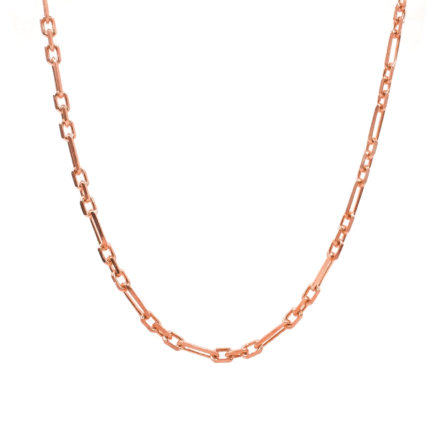 Small and Large Paperclip Chain