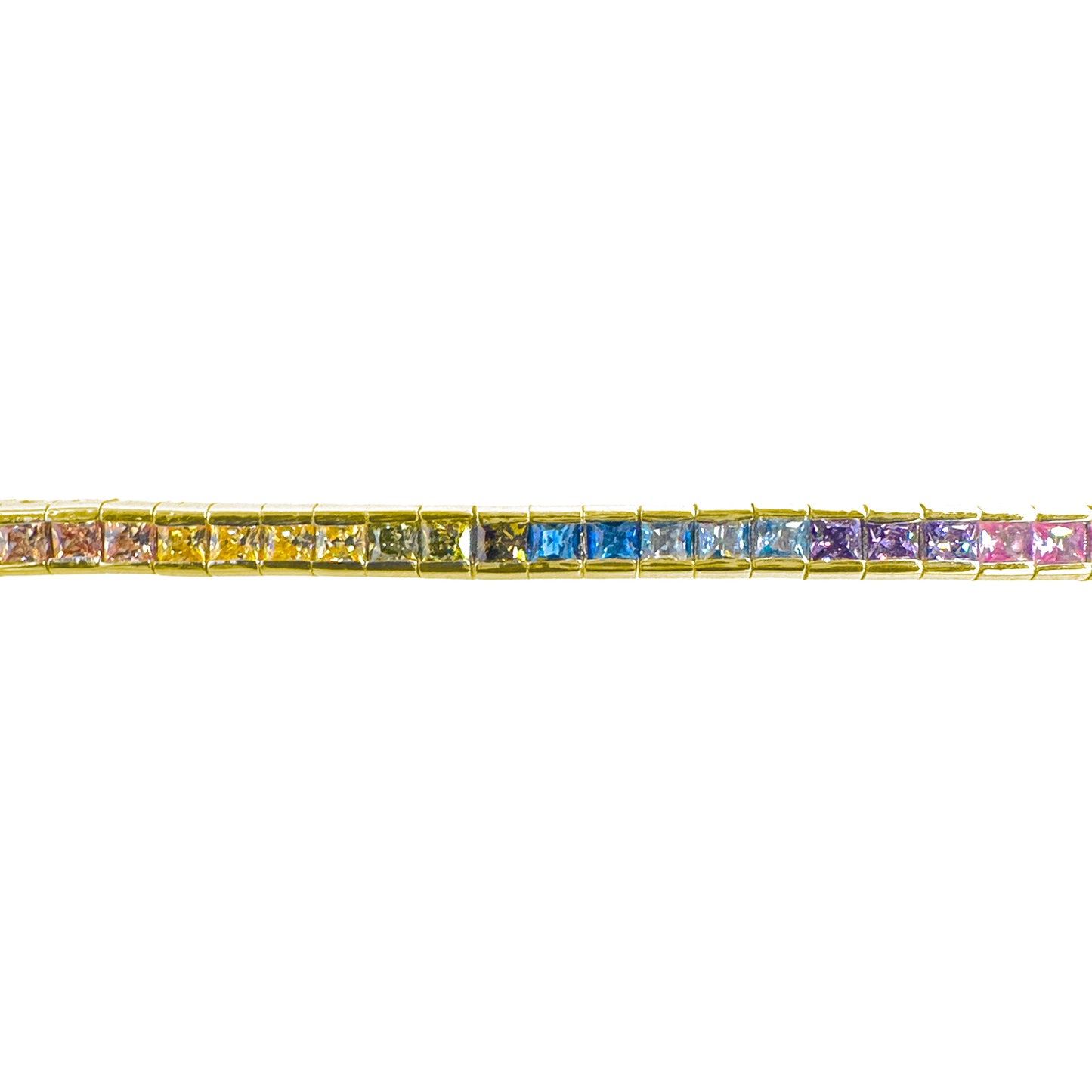 Colorful Tennis Bracelet