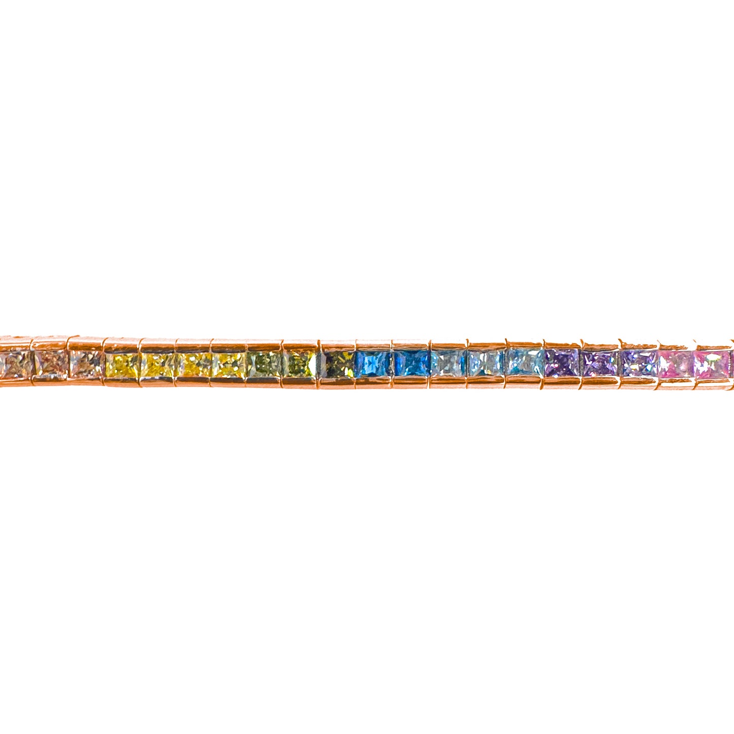 Colorful Tennis Bracelet