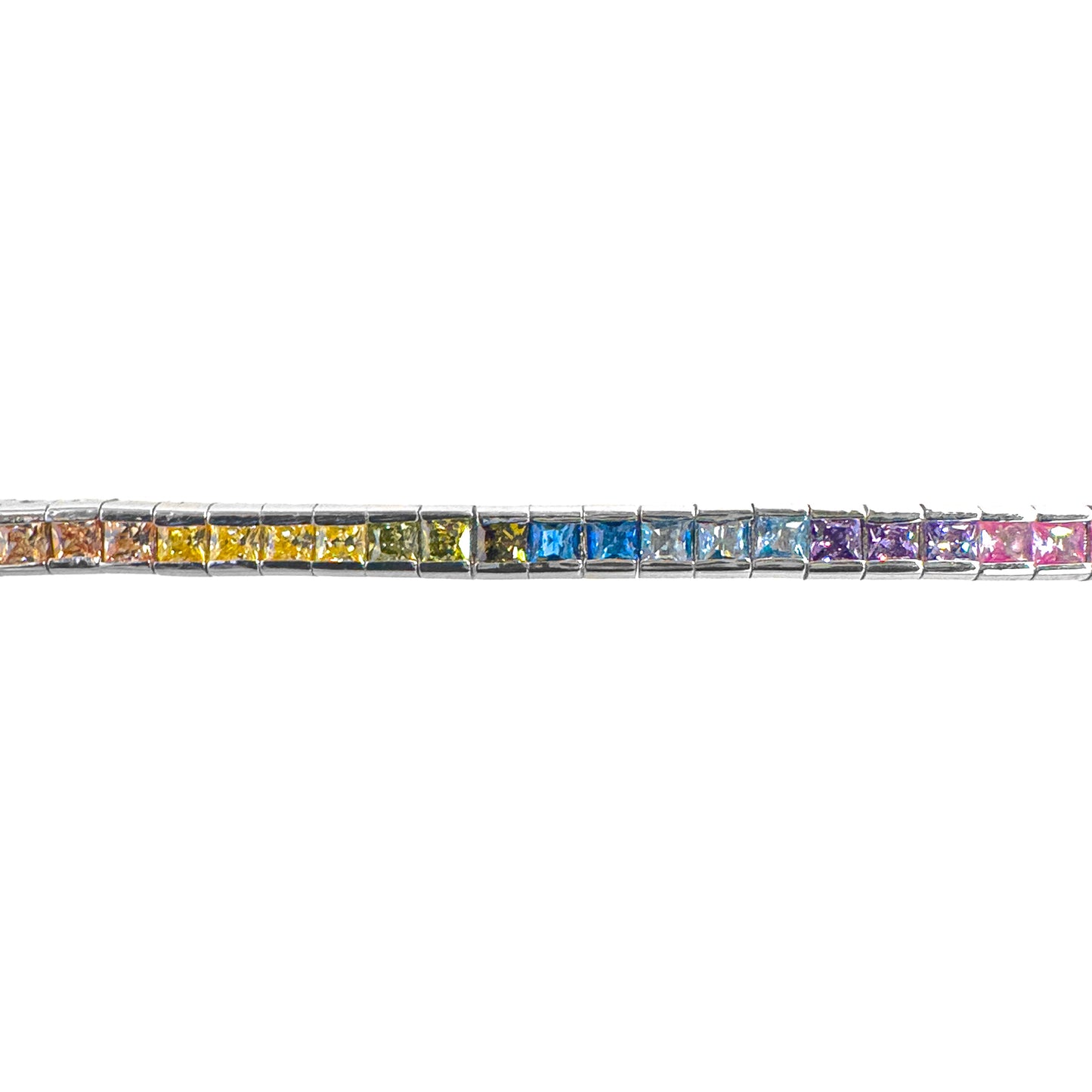 Colorful Tennis Bracelet