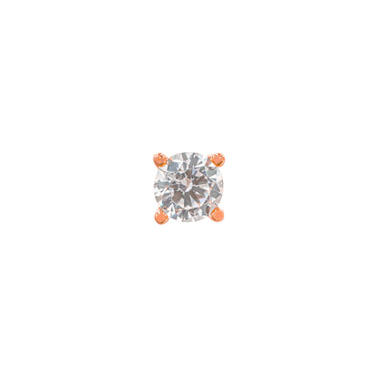 Solitaire Prong Tragus Piercing