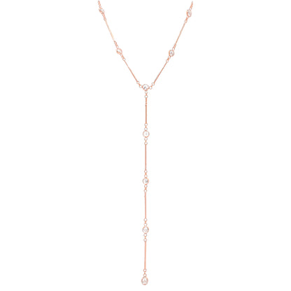 Emily Cris Stick Stone Y Necklace
